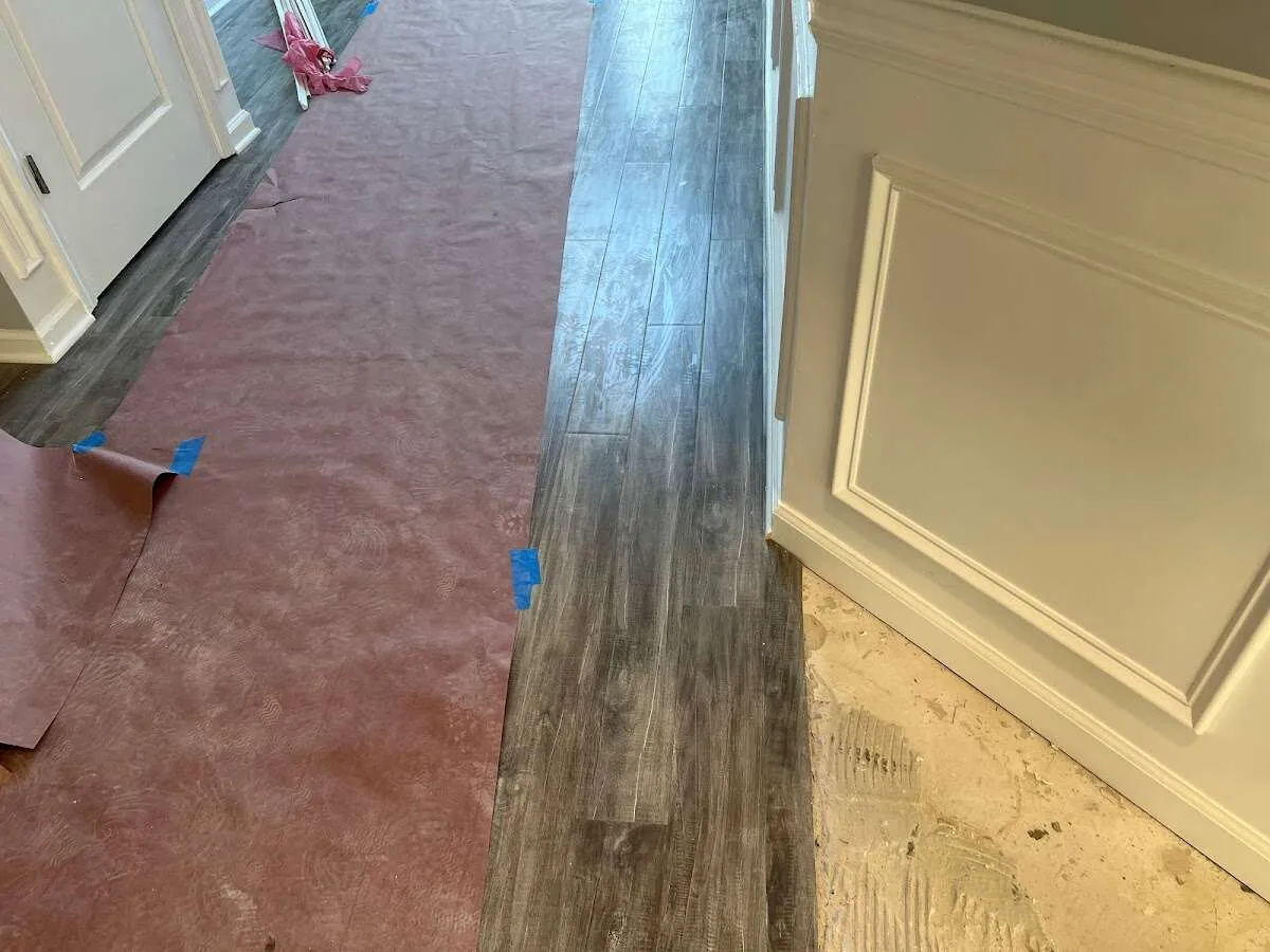 Completed marble shower restoration in Pinellas Park